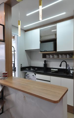 Apartamento à venda com 43m², 1 quarto e 1 vagaCozinha