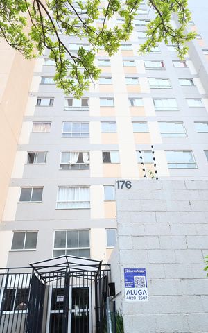 Apartamento para alugar com 43m², 2 quartos e sem vagaÁrea comum - Fachada