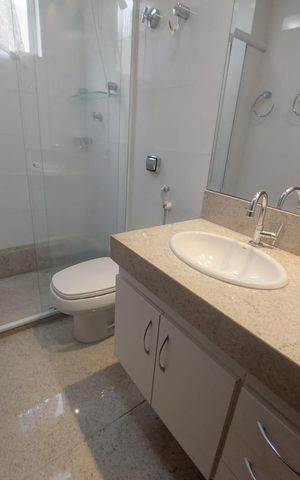 Apartamento para alugar com 150m², 3 quartos e 2 vagas Apartamento para alugar com 150m², 3 quartos e 2 vagasbanheiro 2