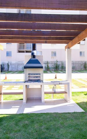 Apartamento para alugar com 47m², 2 quartos e 1 vaga Área comum - Churrasqueira 1