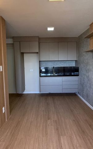 Apartamento para alugar com 33m², 1 quarto e 1 vaga Apartamento para alugar com 33m², 1 quarto e 1 vagaSala