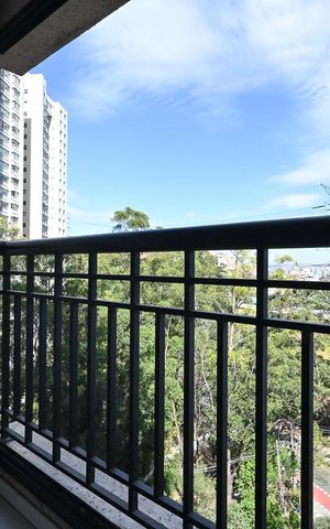 Apartamento à venda com 58m², 2 quartos e 1 vagaVaranda