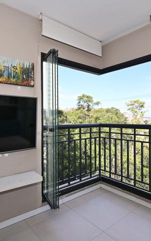 Apartamento à venda com 58m², 2 quartos e 1 vagaVaranda