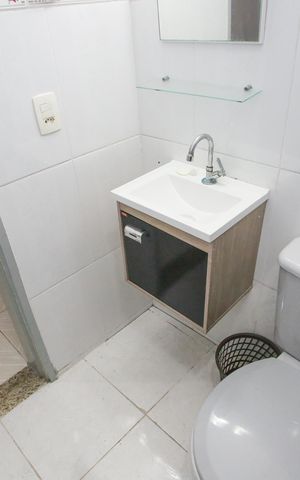 Apartamento à venda com 50m², 2 quartos e 1 vagaBanheiro da Suíte