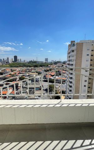 Apartamento à venda com 52m², 2 quartos e 1 vagaVaranda