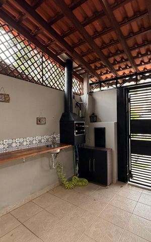 Casa à venda com 90m², 2 quartos e 2 vagasGaragem