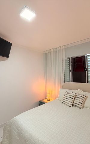 Casa à venda com 90m², 2 quartos e 2 vagasQuarto 1