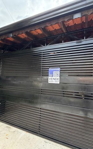 Casa à venda com 90m², 2 quartos e 2 vagasPlaquinha instalada COD GYZU-607