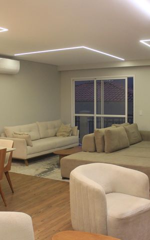 Apartamento à venda com 156m², 3 quartos e 3 vagasSala