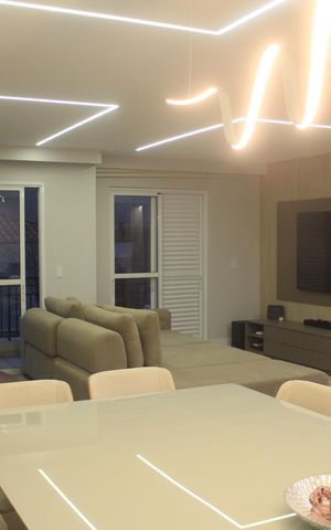 Apartamento à venda com 156m², 3 quartos e 3 vagasSala