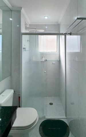 Apartamento para alugar com 72m², 3 quartos e 2 vagas Apartamento para alugar com 72m², 3 quartos e 2 vagasBanheiro Social