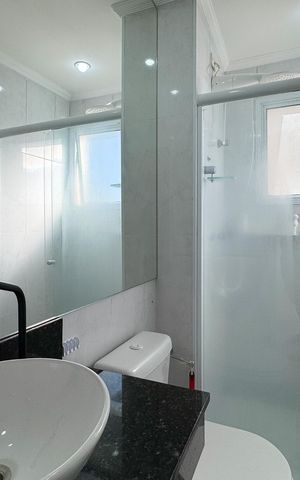 Apartamento para alugar com 72m², 3 quartos e 2 vagas Apartamento para alugar com 72m², 3 quartos e 2 vagasBanheiro Social