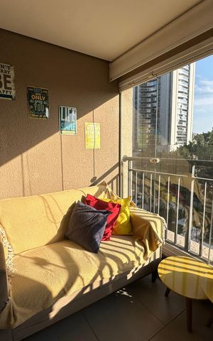 Apartamento para alugar com 48m², 1 quarto e 1 vaga Apartamento para alugar com 48m², 1 quarto e 1 vagaVaranda