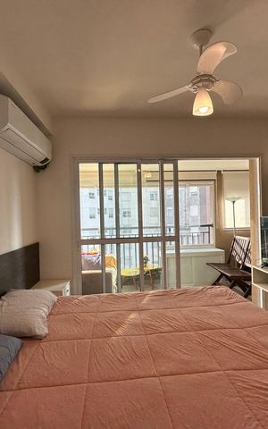 Apartamento para alugar com 48m², 1 quarto e 1 vaga Apartamento para alugar com 48m², 1 quarto e 1 vagaSala/Quarto