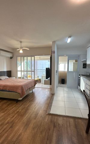 Apartamento para alugar com 48m², 1 quarto e 1 vaga Apartamento para alugar com 48m², 1 quarto e 1 vagaSala/Quarto