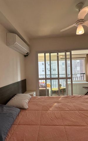 Apartamento para alugar com 48m², 1 quarto e 1 vaga Apartamento para alugar com 48m², 1 quarto e 1 vagaSala/Quarto