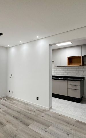 Apartamento à venda com 46m², 2 quartos e 1 vaga Apartamento à venda com 46m², 2 quartos e 1 vagaSala