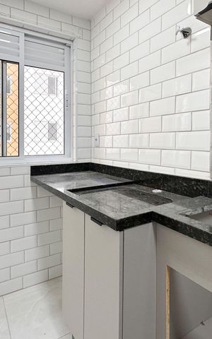 Apartamento à venda com 46m², 2 quartos e 1 vaga Apartamento à venda com 46m², 2 quartos e 1 vagaÁrea de Serviço