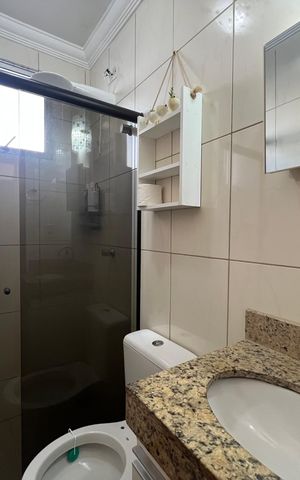 Apartamento à venda com 97m², 2 quartos e 1 vaga Apartamento à venda com 97m², 2 quartos e 1 vagaBanheiro Social