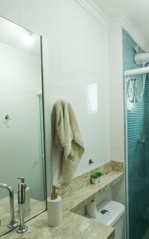 Apartamento à venda com 51m², 2 quartos e 1 vaga Apartamento à venda com 51m², 2 quartos e 1 vagaBanheiro