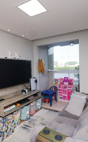 Apartamento à venda com 56m², 2 quartos e 1 vaga Apartamento à venda com 56m², 2 quartos e 1 vagaSala