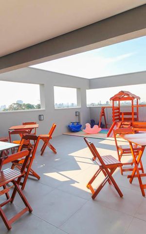Studio à venda com 26m², 1 quarto e sem vaga Studio à venda com 26m², 1 quarto e sem vagaChurrasqueira