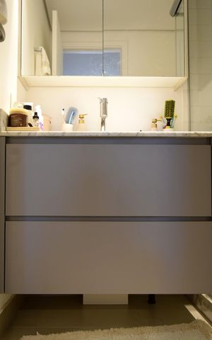 Apartamento para alugar com 44m², 1 quarto e 1 vagaBanheiro da Suíte
