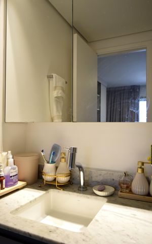 Apartamento para alugar com 44m², 1 quarto e 1 vagaBanheiro da Suíte