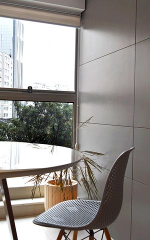 Apartamento para alugar com 44m², 1 quarto e 1 vagavaranda