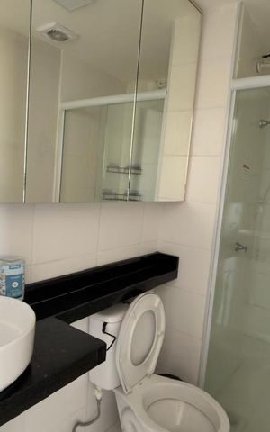 Apartamento à venda com 45m², 2 quartos e 1 vaga Apartamento à venda com 45m², 2 quartos e 1 vagaBanheiro