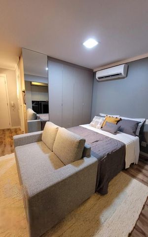 Apartamento à venda com 31m², 1 quarto e sem vaga