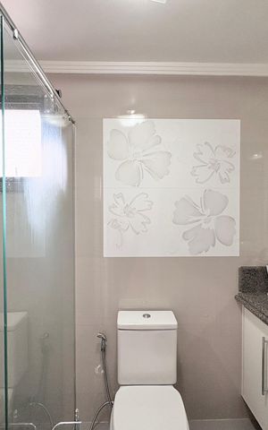 Apartamento à venda com 70m², 3 quartos e 1 vaga Apartamento à venda com 70m², 3 quartos e 1 vagaBanheiro da Suíte
