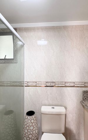 Apartamento à venda com 70m², 3 quartos e 1 vaga Apartamento à venda com 70m², 3 quartos e 1 vagaBanheiro