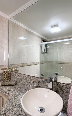Apartamento à venda com 70m², 3 quartos e 1 vaga Apartamento à venda com 70m², 3 quartos e 1 vagaBanheiro