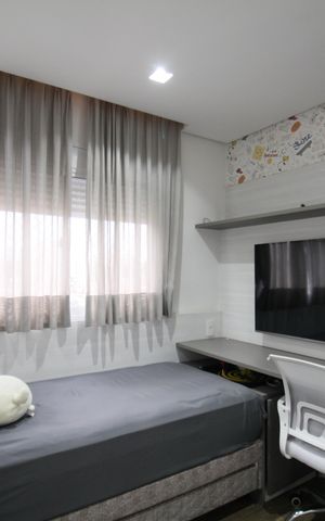 Apartamento para alugar com 128m², 3 quartos e 2 vagasQuarto 1