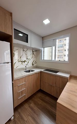 Studio para alugar com 27m², 1 quarto e sem vaga
