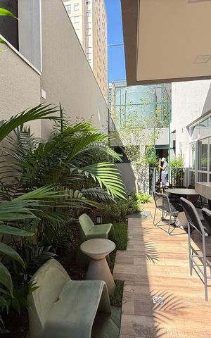 Studio para alugar com 27m², 1 quarto e sem vaga