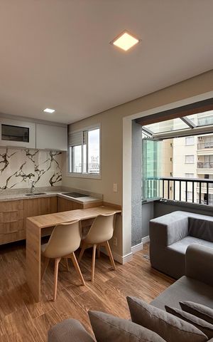 Studio para alugar com 27m², 1 quarto e sem vaga