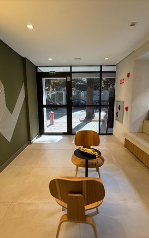 Studio para alugar com 27m², 1 quarto e sem vaga