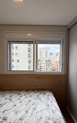 Studio para alugar com 27m², 1 quarto e sem vaga