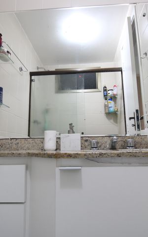 Apartamento à venda com 69m², 2 quartos e 1 vagaBanheiro da suíte