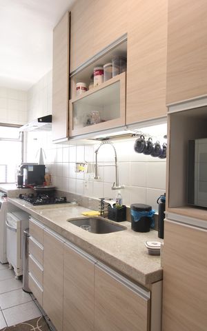 Apartamento à venda com 69m², 2 quartos e 1 vagaCozinha