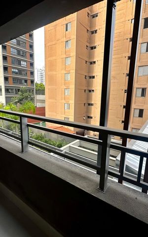Studio à venda com 50m², 1 quarto e sem vagaVaranda
