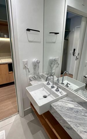 Studio à venda com 50m², 1 quarto e sem vagaBanheiro