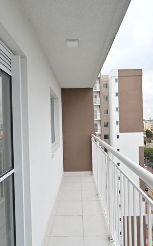 Apartamento para alugar com 37m², 1 quarto e sem vagaVaranda