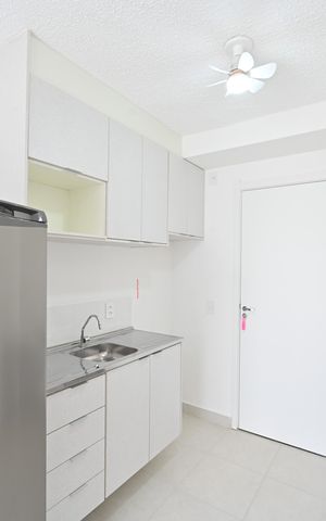 Apartamento para alugar com 37m², 1 quarto e sem vagaCozinha/Lavanderia