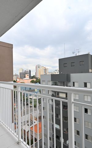 Apartamento para alugar com 37m², 1 quarto e sem vagaVaranda 