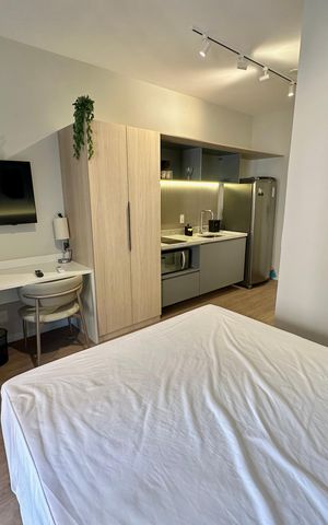 Studio à venda com 50m², 1 quarto e sem vagaStudio