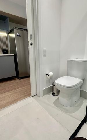 Studio à venda com 50m², 1 quarto e sem vagaBanheiro
