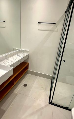 Studio à venda com 50m², 1 quarto e sem vagaBanheiro